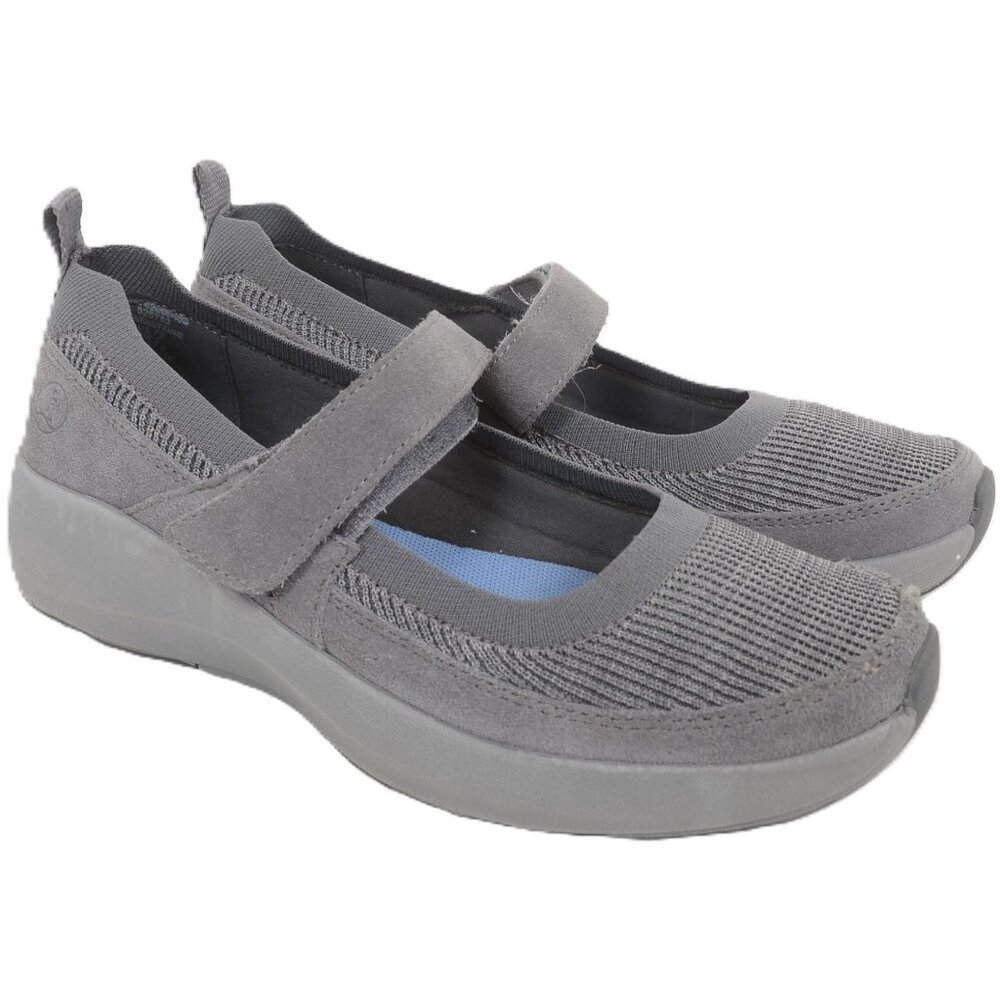 Lands End Women's 7B Hook & Loop Comfort Mary Jane Uniform Nurse‎ Walking